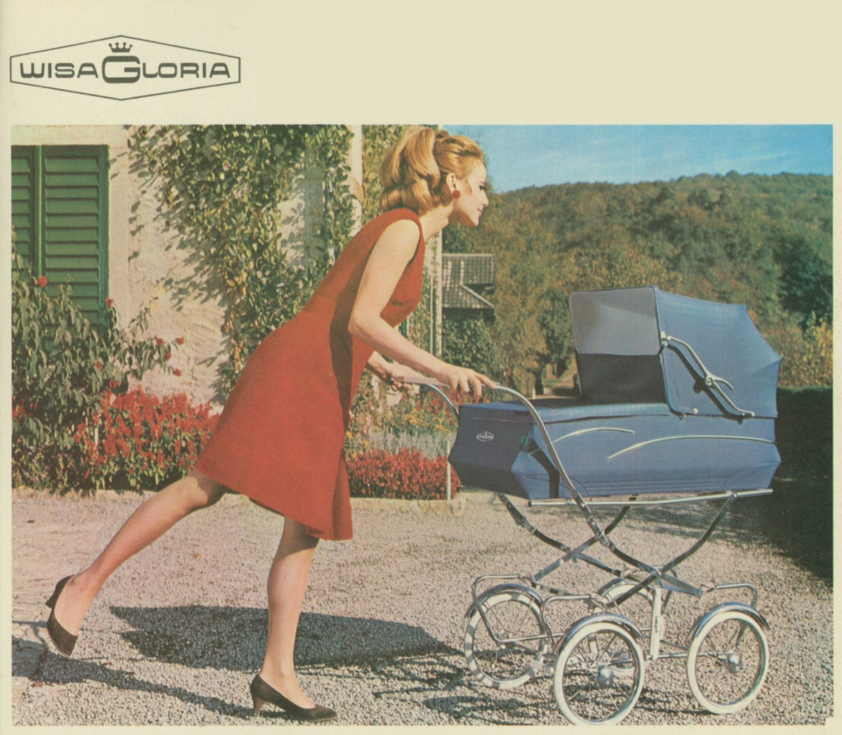 Das Vorbild: Wisa-Gloria-Kinderwagen aus den 1960er-Jahren